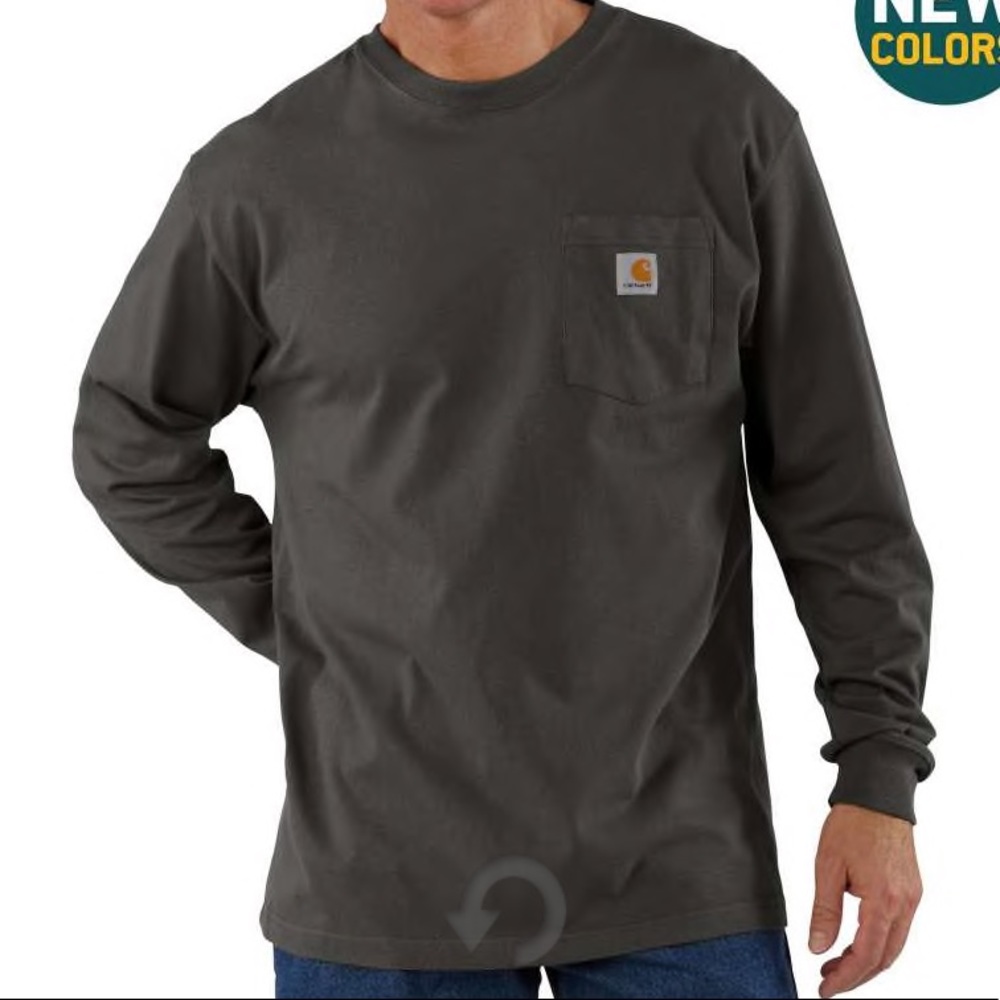 Carhartt long sleeve pocket tee